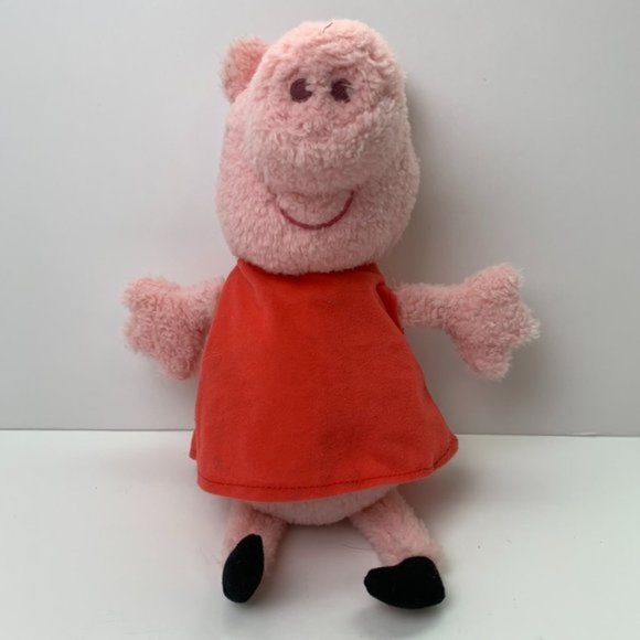 Fiesta Peppa Pig In Red Dress 13.5 Inch Character Plush - Picture 2 of 9